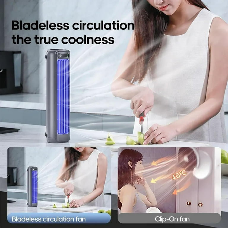 Breezamax Air Conditioner VECPIO Portable Neck Fan Bladeless