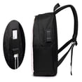 thumbnail image 6 of YFYANG 17" Laptop Backpack, Rainbow Line Pattern Fashion Travel Work Backpack with USB and Headphone Cable Interface for Men and Women, 6 of 8