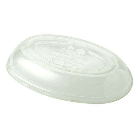 

World Centrics (BOL-CS-UBB) Compostable Clear Inge PLA LID - For 32 Ounce Burrito Bowls (Package of 200)