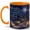 Orange, variant on Moonlit Garden Quote 11oz Ceramic Mug, Lavender Lantern Art