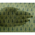 thumbnail image 4 of oneOone Viscose Chiffon Fabric Floral & Flying Swan Block Print Sewing Fabric BTY 42 Inch Wide, 4 of 4