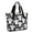 Smiling Ghosts Halloween-1, variant on Tote Bag for Women - Spider Web and Spiders Halloween Pattern Shoulder Bag - Large Utility Work Duffle Bag with Zipper Handbag for Travel, Work, Sprots