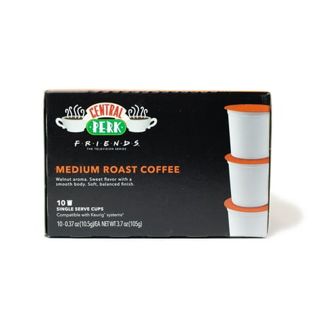 The Coffee Bean & Tea Leaf Central Perk Kcup Coffee Pods, Medium Roast, 10 Count for Keurig