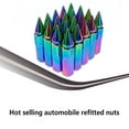thumbnail image 3 of tredstone 20 Pieces/Set Car Exterior Wheel Hub Nut Aluminum Alloy Screw Modification Replacement Part Universal Automotive Mounted Colorful, 3 of 6