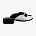thumbnail image 5 of Vince Camuto Cobby Women's Clogs & Mules Bianco Quilted Leather Size 5 M, 5 of 8