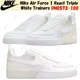 thumbnail image 1 of Ni&ke Air Force 1 React Triple White Trainers DM0573-100 Men's Size, 1 of 6