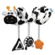 thumbnail image 2 of Juguete de peluche en espiral blanco y negro para bebé recién nacido, bonito animal de dibujos animados para asiento de coche, cochecito, sonajeros colgantes, juguete tipo 1, 2 of 14