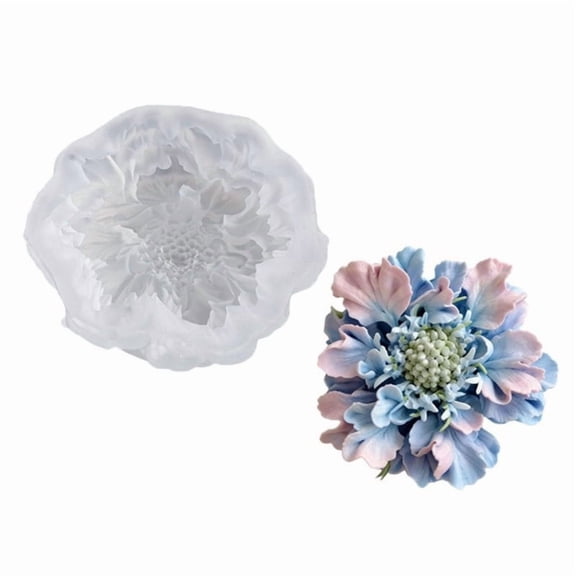 Food Grade Silicone Mousse Cake Molds Flower Shape Handmade Dessert Baking Mould