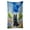 Belgian Sheepdog 6564, variant on Bernedoodle Spring Path Kitchen Towel