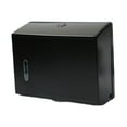 thumbnail image 3 of HILABEE Hand Paper Towel Dispenser Dustproof Tissue Case for Restroom Hotel Bathroom Black, 3 of 9