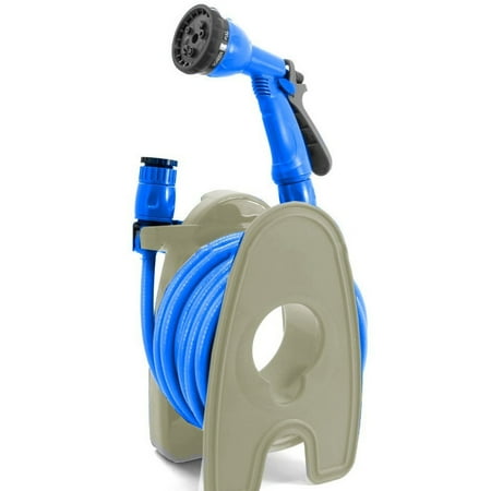 Hose Set Mini Garden Water Watering Hose Pipe Reel Spray