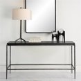 thumbnail image 7 of Uttermost Crescendo Contemporary Metal & Concrete Console Table in Silver/Black, 7 of 7