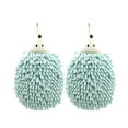 thumbnail image 2 of hengsof 2pcs Hedgehog Chenille Hand Towel Cute Hanging Hand Wipe Ball Hand Towel Thickened Absorbent Hangable Multifunctional Hand Towel, 2 of 8