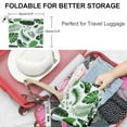 thumbnail image 5 of Fiodrimy 2 Pack XL Travel Laundry Bag, Machine Washable Dirty Clothes Organizer, Large Enough to Hold 4 Loads of Laundry, Easy Fit a Laundry Hamper or Basket(Green Leave, 24" x 36"), 5 of 5