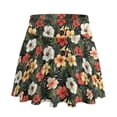 thumbnail image 5 of Jeiento Tropical Floral Tennis Skort for Women High Waisted Golf Pickleball Skirt with Shorts Pocket Activewear Size M, 5 of 7