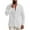 White, variant on qucoqpe Linen Shirts for Men Casual Button Down Long Sleeve Tops Summer Fashion Breathable Beach Hawaiian Blouse