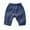 Blue, variant on Toddler Kids Baby Boy Girl Soft Cotton Linen Pants Elastic Basic Harem Long Pants Bloomers Casual Joggers Solid Cute Trousers