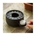 thumbnail image 4 of Chauffe-théière en Céramique avec Cuillère Chauffe-Café et Chauffe-Thé avec Porte-Bougie pour Chauffer le Café pour Théière (Blanc), 4 of 5