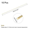 thumbnail image 2 of Unique Bargains 2mm Diameter 350mm Length Brass Solid Round Rod for DIY Craft 16pack, 2 of 4