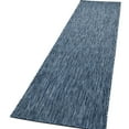 thumbnail image 4 of Solid Outdoor Rug for Patio or Balcony in Mottled Blue, 4 of 5