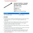 thumbnail image 2 of Front Inner Tie Rod End - Compatible with 2014 - 2018 Jeep Cherokee KL Sport Utility 4-Door 2015 2016 2017, 2 of 2