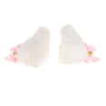 thumbnail image 3 of Orejas decorativas para casco, accesorios para casco, adornos decorativos bonitos y portátiles para orejas Diseño de gato blanco., 3 of 9