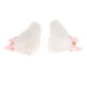 thumbnail image 3 of Adorno de orejas de peluche para casco, duradero, portátil, ligero y cómodo. Diseño de gato blanco., 3 of 9