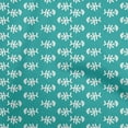 thumbnail image 1 of oneOone Viscose Chiffon Sea Green Fabric Asian Block Diy Clothing Quilting Fabric Print Fabric By Yard 42 Inch Wide, 1 of 4