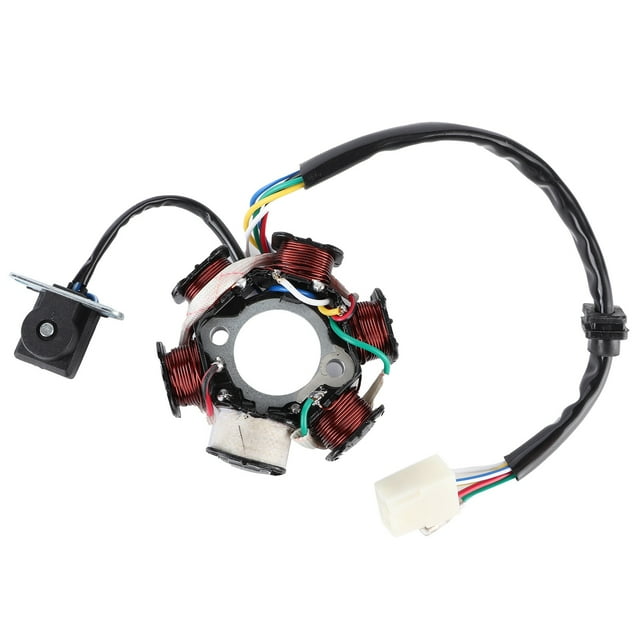 Magneto Stator Coil Wear Resistance Copper Material Copper Magneto Stator Coil Corrosion Resistance Sturdy And Durable Dirt Bike Magneto Stator Factory For Home