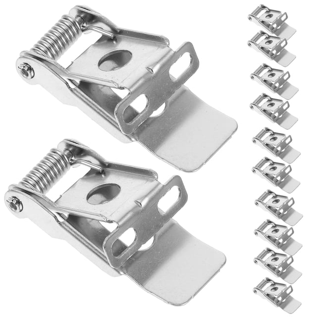 Shisuyan Clips à Ressort Encastrés pour Feuilles Laminées à Froid pour Propriétaires Installation Facile 12 Pcs
