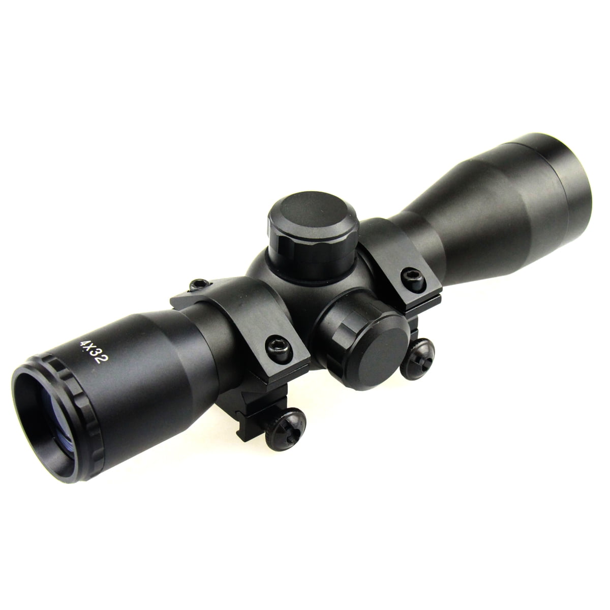 FieldSport 4X32 Compact Mil-Dot .223 .308 Scope /w Rings