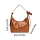 thumbnail image 4 of Bolso Hombro para Mujer Con Lazo Hobo Cuero PU (marrón), 4 of 6