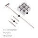 thumbnail image 5 of Herramienta para correas de reloj, 5 piezas/juego, herramienta para quitar correas de reloj con pasador de perforación de martillo, herramienta para eslabones de reloj, tecnología avanzada, 5 of 9
