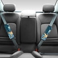 thumbnail image 2 of Chririnla Car Seat Belt Pads Heat Insulation Polyester, Compatible with, Suitable for SUV, Turtle Wave Design, 2 of 8