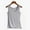 Grey, variant on Women's Cami Tank Tops Ribbed Sleeveless Vest for Women Slim Fit Layering Basics Casual Wear Beige Women's Blended Vest Women's Camisoles Tops(XXXXL)