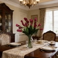 thumbnail image 4 of Artificial Magnolia Bud Bouquet, Multicolor Fake Silk Flowers for Spring, Wedding, Table Centerpieces & Home Decor, 4 of 6