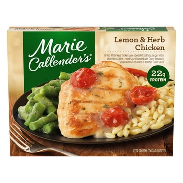 Marie Callender's Lemon & Herb Chicken, Frozen Meal, 12 oz (frozen)