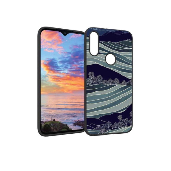 Compatible with Moto E 2020 Phone Case, Mountains-7 Case Men Women, Flexible Silicone Shockproof Case for Moto E 2020