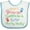 White and Blue, variant on Inktastic Surfer Like Daddy Childs Surfing Boys or Girls Baby Bib
