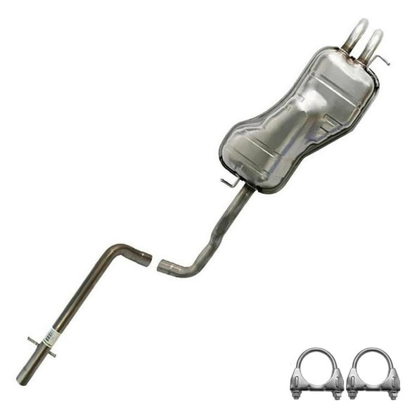 Stainless Steel Exhaust System Kit Compatible With: VW 1999-2006 Beetle Golf 1.9L