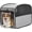 Grey-Medium-Grey, variant on Collapsible Dog Crate,Travel Crate for Cat/Puppy,Pop Up Small Pet Cage for Indoor/Outdoor,Lightweight Soft Dog Kennel Carrier for Small Dogs,Grey