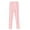 Pink, variant on Girls Cargo Pants Full Length Soft Footless Stretchy Girls Plus Size Jeans,Navy,130