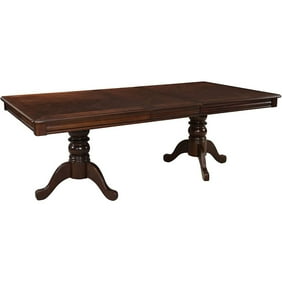 Acme Landon Dining Table Salvage Brown Walmart Com Walmart Com