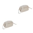 thumbnail image 4 of Youkk Sac à Main à Large Application Léger et Sac de Messager Portable Cadeaux à la Mode et Polyvalent Gris 2Set, 4 of 6