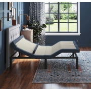 Bed Frame King Adjustable Bed Base with Head/Foot Tilt and Lumbar Position Adjustment