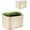 Mist Green, variant on Epic Gardening 6-in1 Small Modular Galvanized Raised Garden Bed Kit, 15" Tall Metal Planter Box, Mist Green