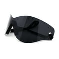 thumbnail image 2 of Avant Garde Super Light Flexible Shield Mask Goggle Sunglasses All Black, 2 of 4
