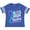 Football Blue and White, variant on Never Stop Fighting Suicide Prevention Awareness Ribbon Boys or Girls Toddler T-Shirt