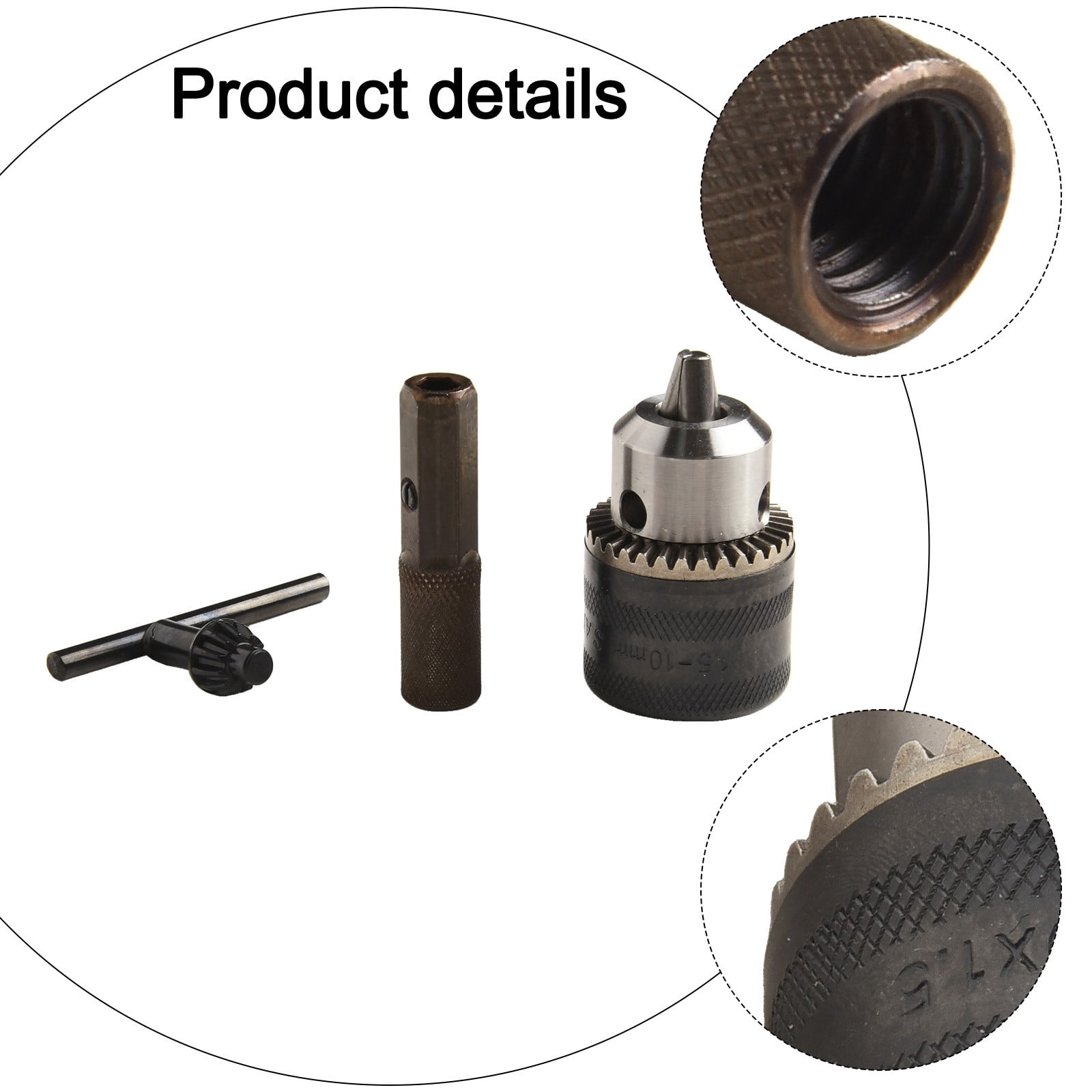 1 Set Drill Extension Connect Rod M10 Chuck Deep Hole Drilling Extension Connect Rod Hex Extention Holder Power Tool 300-600Mm