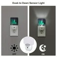 thumbnail image 3 of Sikiie Northern Lights 2 Led Night Light, Warm White,Cool White Lights for Bathroom,Hallway,Bedroom, Kids Room-US, 3 of 7